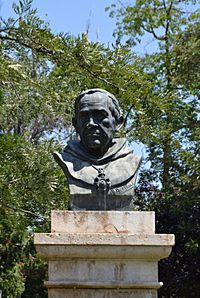 Archivo:Bust de Lluís Fullana als jardins del real, València