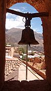 Calle de Tiquihua desde el campanario