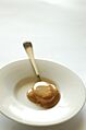 Cuchara con dulce de leche