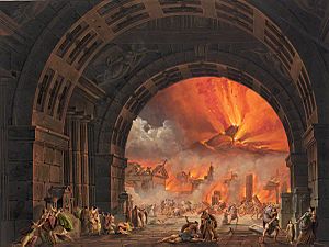 Archivo:Eruption of Vesuvius from Pacini's opera L'ultimo giorno di Pompei