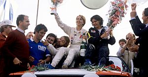 Archivo:Fabrizia Pons e Michèle Mouton - Rallye Sanremo 1981