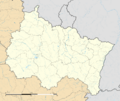 Grand Est region location map