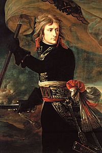 Archivo:Gros Antoine-Jean - Napoleon Bonaparte on the Bridge at Arcole (cropped)