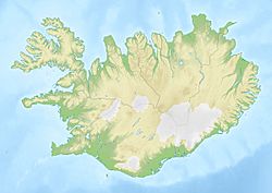 Eyjafjallajökull ubicada en Islandia