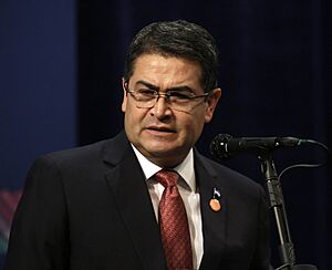 Juan Orlando Hernández at a conference.jpg