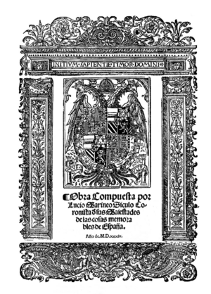 Archivo:Lucio Marineo Sículo (1539) De las cosas memorables de España