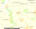 Map commune FR insee code 14062