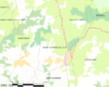 Map commune FR insee code 33492