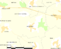 Map commune FR insee code 62061