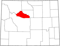 Map of Wyoming highlighting Hot Springs County.svg