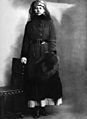 Mata Hari on the day of her arrest 13-2-1917