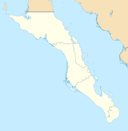 Puerto Cortés ubicada en Baja California Sur