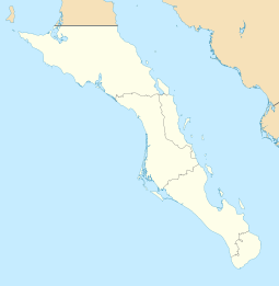 La Paz ubicada en Baja California Sur