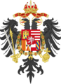 Middle Coat of Arms of Charles VI, Holy Roman Emperor