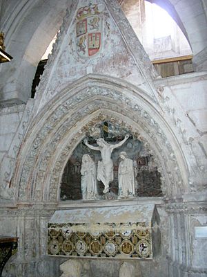 Archivo:Monasterio de Sta. Maria la Real de Huelgas - Sepulcro de Fe