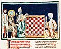 Moors from Andalusia playing chess