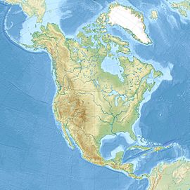 Acadia ubicada en América del Norte