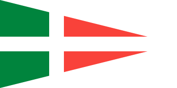 Pennant of the Commander of a Naval Base (Madagascar)