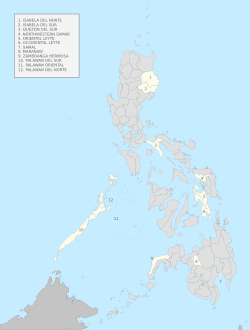 Archivo:Proposed Provinces of the Philippines