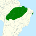 Pteroglossus inscriptus map