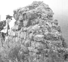 Restes del castell de Mura (1962).jpg