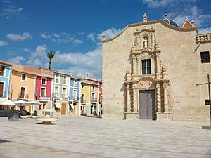 Archivo:Santa Faç Alacant església i cases