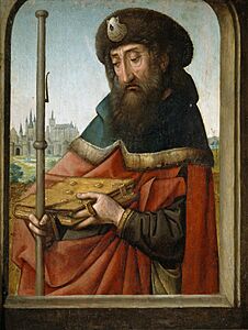 Santiago Peregrino, de Juan de Flandes (Museo del Prado)