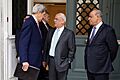 Secretary Kerry Chats With Chief Palestinian Negotiator Saeb Erekat (28365668300)