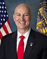 Sen. Pete Ricketts official portrait, 118th Congress