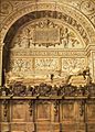 Sepulcro de la reina Doña Juana Manuel, hija de Don Juan Manuel y esposa de Enrique II, rey de Castilla y León. Capilla de los Reyes Nuevos de la Catedral de Toledo