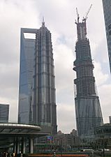 Shanghai World Financial Center - JinMao Tower - Shanghai Tower -- 2013.03.02