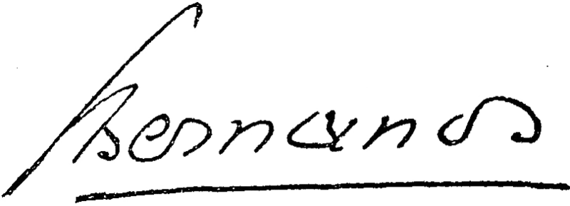 Signature de Georges Bernanos