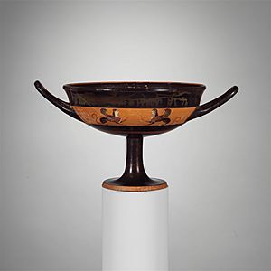 Archivo:Terracotta kylix- band-cup (drinking cup) MET DP142292