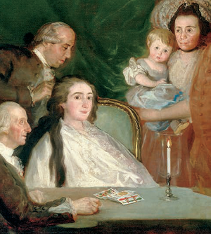Archivo:The Family of the Infante Don Luis (Goya), detail