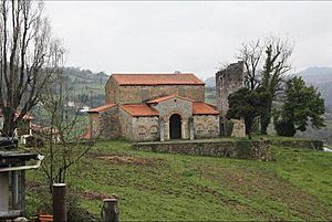 Archivo:Vista general de Santa María de Bendones