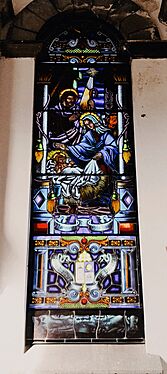 Vitral del Nacimiento de Jesús, Santuario de Belén, Popayán
