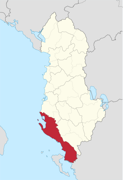 Vlore County in Albania