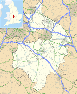 Warwick ubicada en Warwickshire