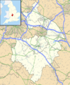 Warwickshire UK location map