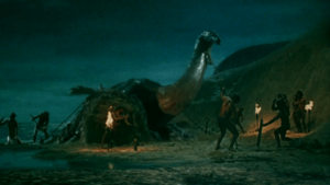 Archivo:When Dinosaurs Ruled the Earth (1970) trailer - Plesiosaurus 1