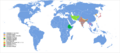 World calendars map es