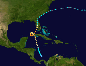 Archivo:1910 Atlantic hurricane 5 track