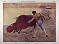 1914-10-13, La Lidia, Juan Belmonte.—Último pase natural dado por Belmonte en Madrid, por Adolfo Durá