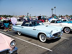 1957 Ford Thunderbird Blue