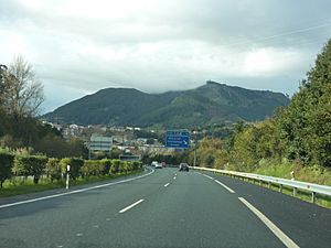 Archivo:A-8 highway in Solares, Cantabria, Spain