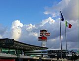 Aeroporto Fiumicino - Torre ENAV ristrutturata 2015.jpeg