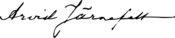 Arvid Järnefelt signature.svg