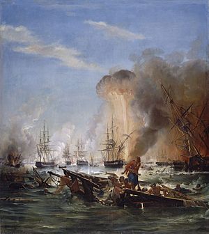 Archivo:Bataille de Navarin, 20 octobre 1827