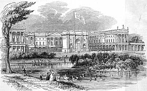 Archivo:Buckingham Palace ILN 1842
