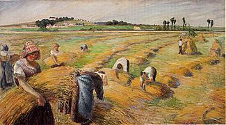 Camille Pissarro - The Harvest
